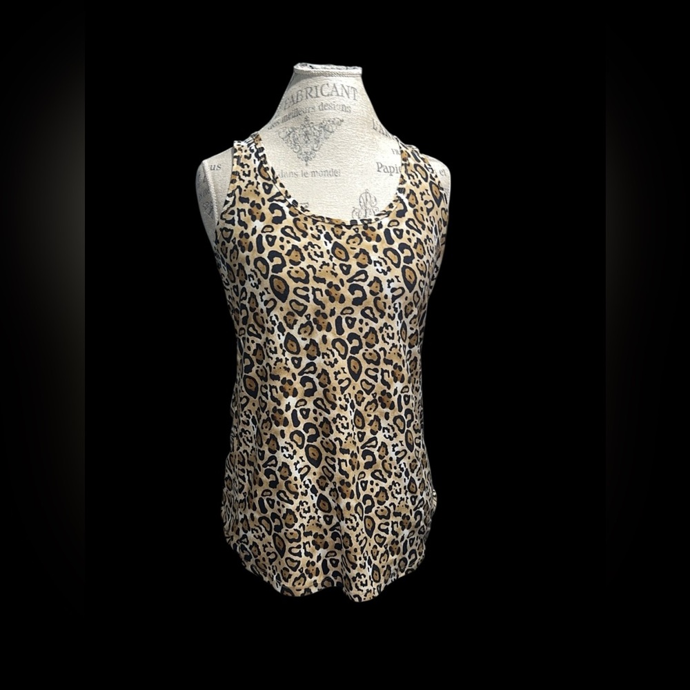Leopard Print Women's Tank Top